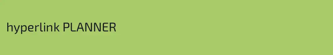 hyperlink PLANNER